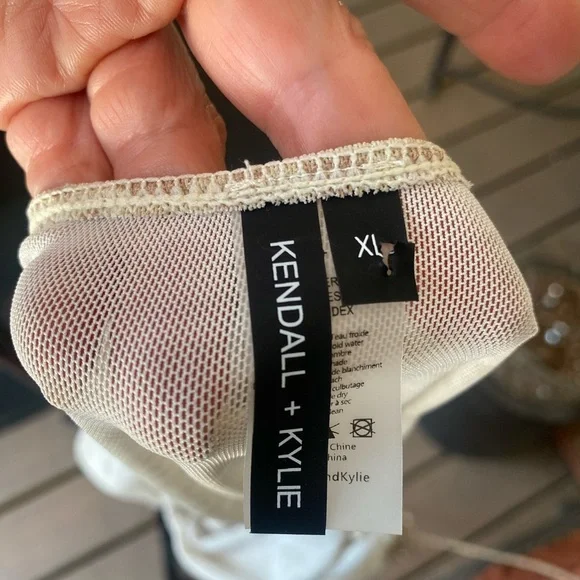 Kendall & Kylie nude leopard mesh coverup dress - Picture 7 of 7